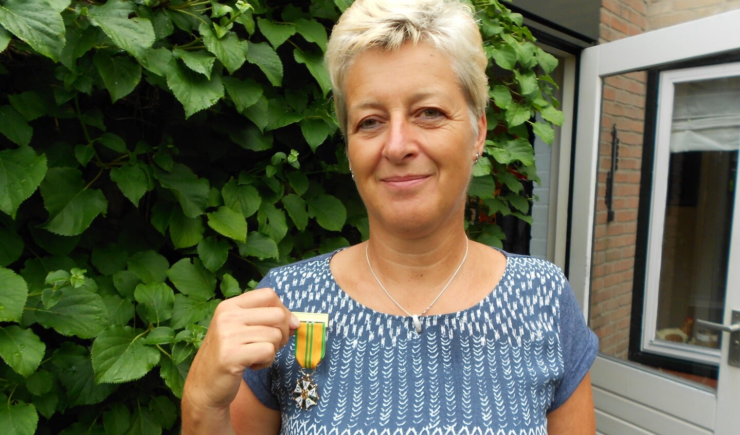 Elly de Wilde behaalde vorig jaar haar gouden kruis voor 10 maal de Vierdaagse lopen.  