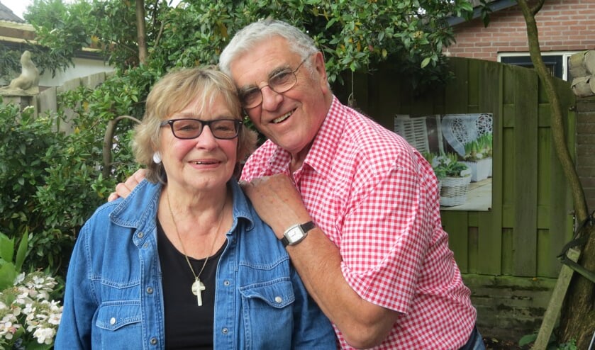 Neeltje en Dirk Wijnstekers, na 55 jaar nog elke dag feest.