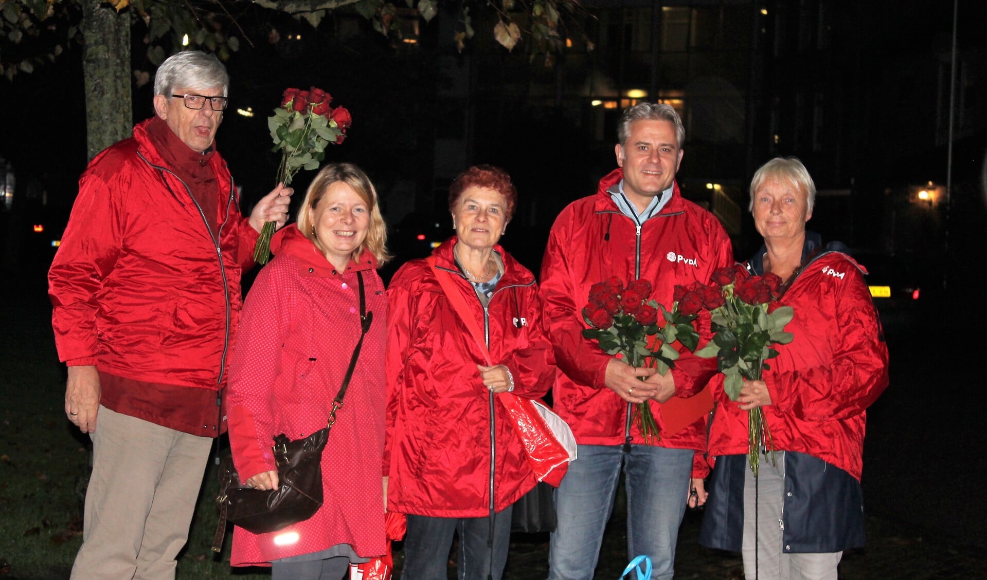  Het wijkteam van de PvdA op bezoek in Groenekan.