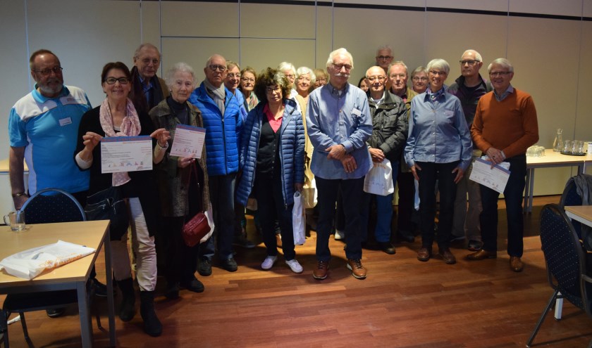 De eerste groep heeft de rijvaardigheidstest met glans doorstaan.
