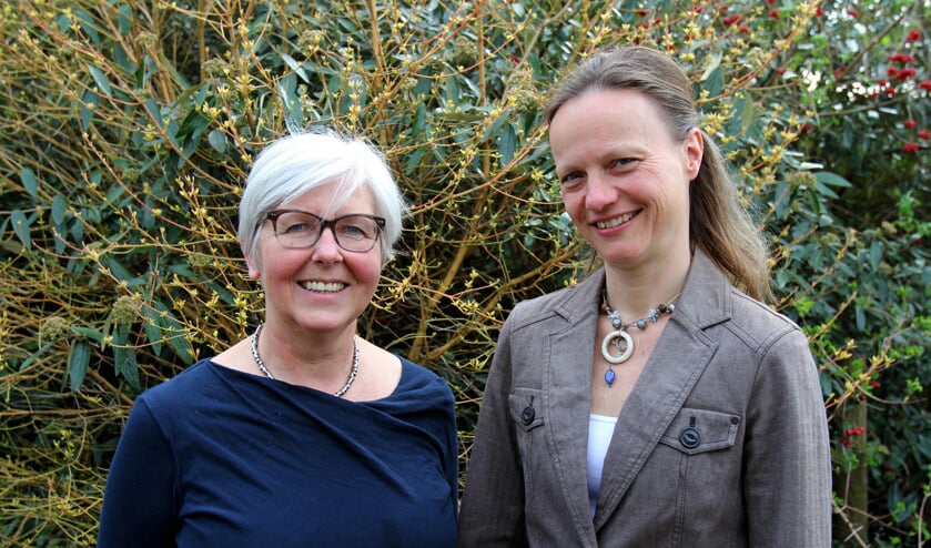 Annelies Kastein en Heleen André de la Porte