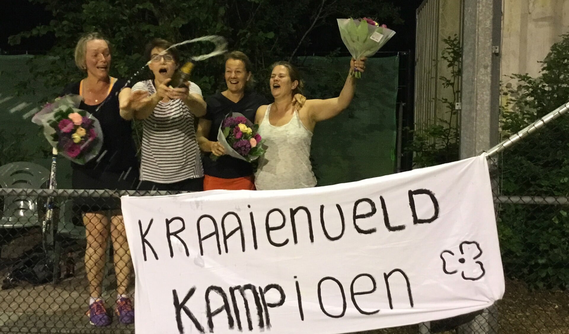 Felicitaties voor Irma Groenestege, Charlotte Kuijsten, Monique Neppelenbroek en Agaath van Klaren 