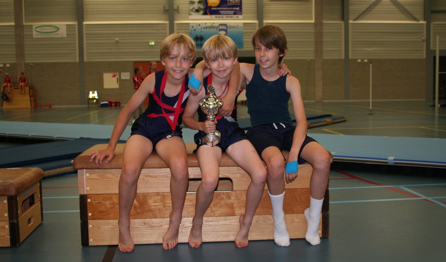 V.l.n.r. Matthijs, Patrick en Alexander 