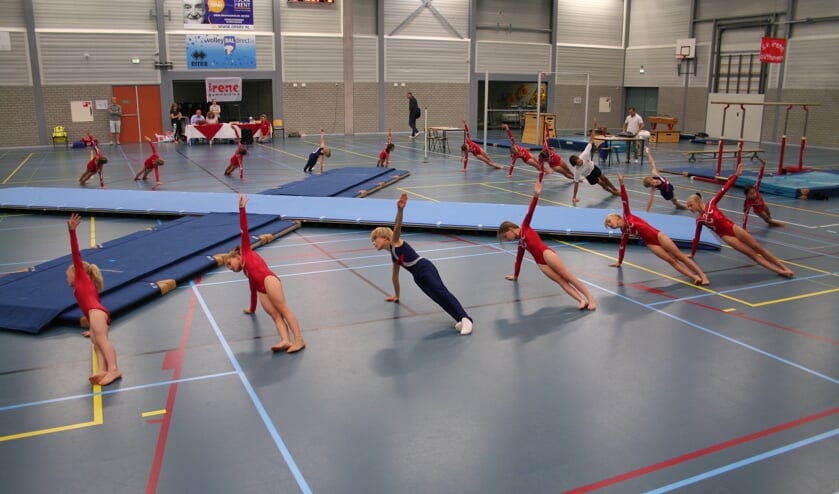 Impressie van de demonstratie van de selectiegroep.