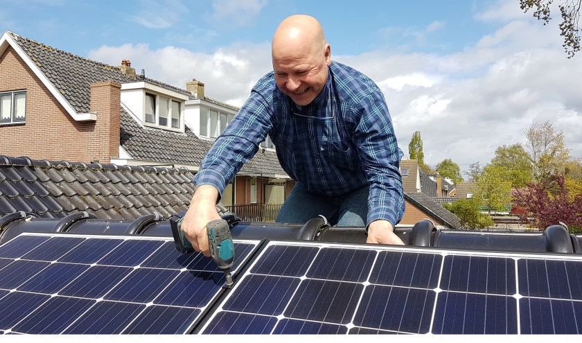 Zonnepanelen monteren in Groenekan.