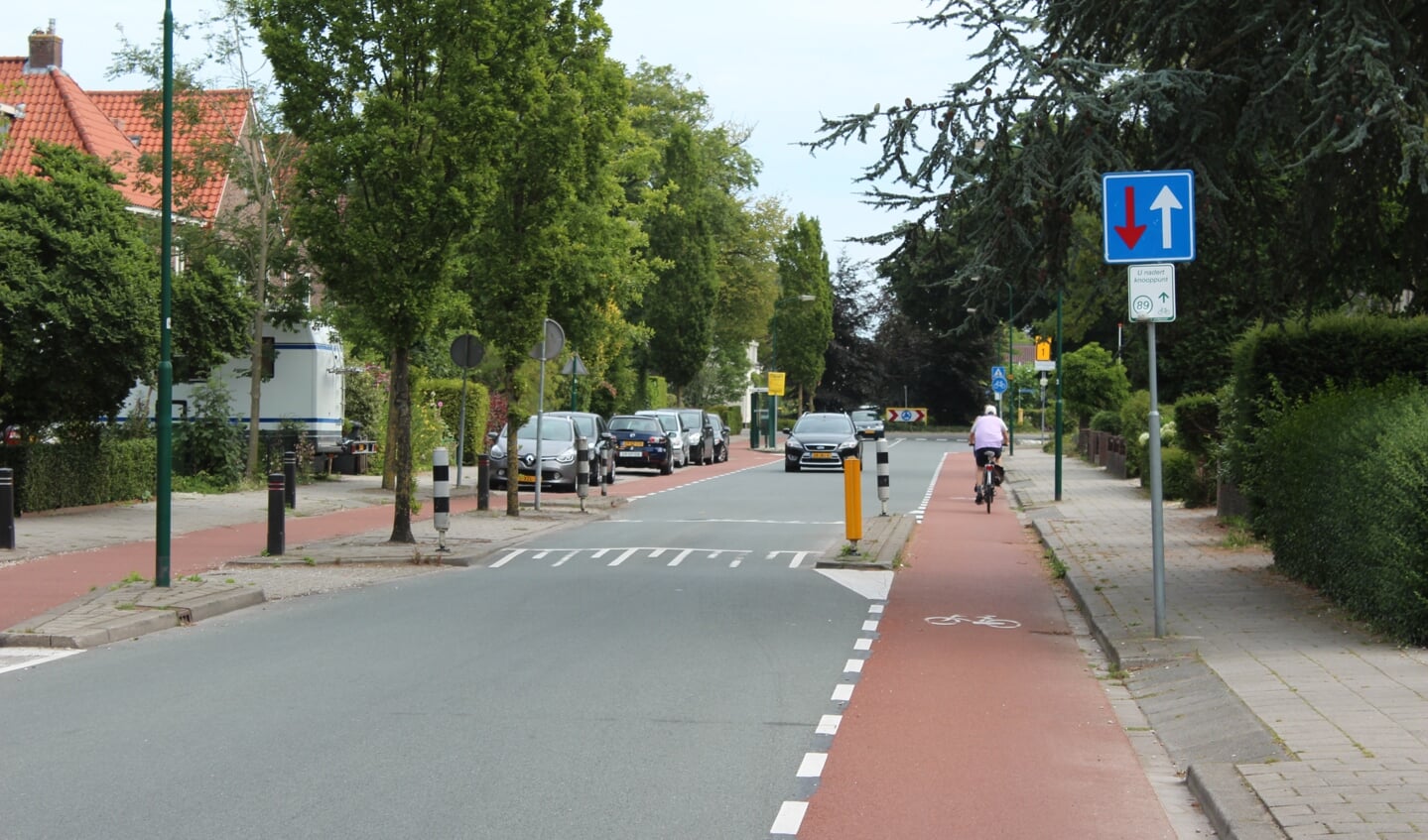 De oude situatie bij de sluis.