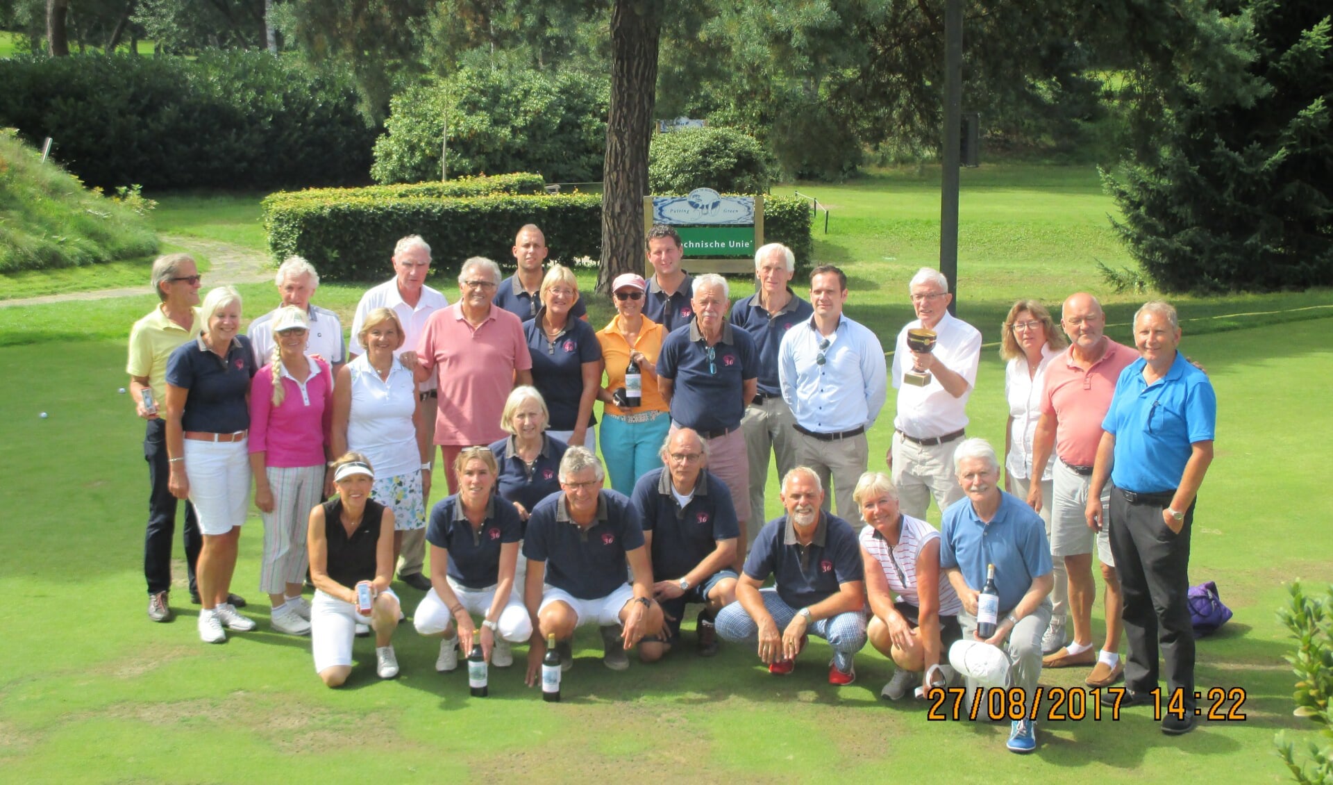  De teams van Coesfeld en De Bilt.