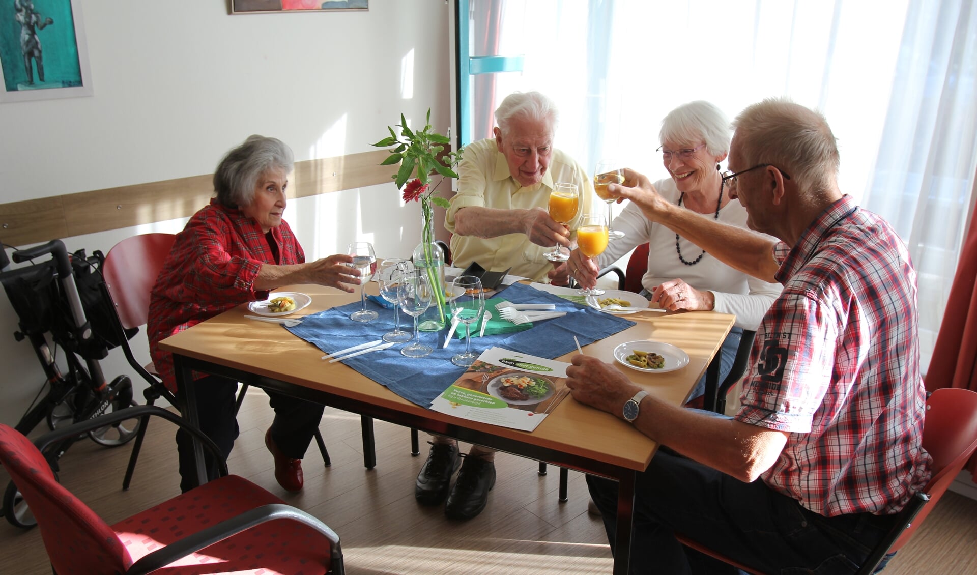 Proeven in servicecentrum Maartensdijk. 