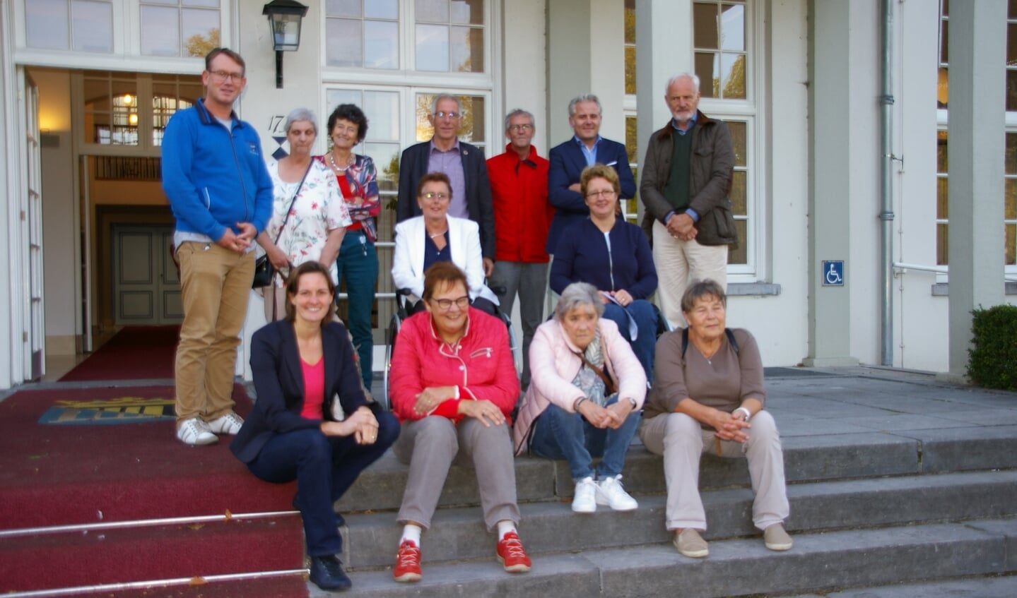 De middaggroep deelnemers met de werkgroepen Toegankelijkheid, onderdeel van de Adviesraad Sociaal Domein De Bilt.