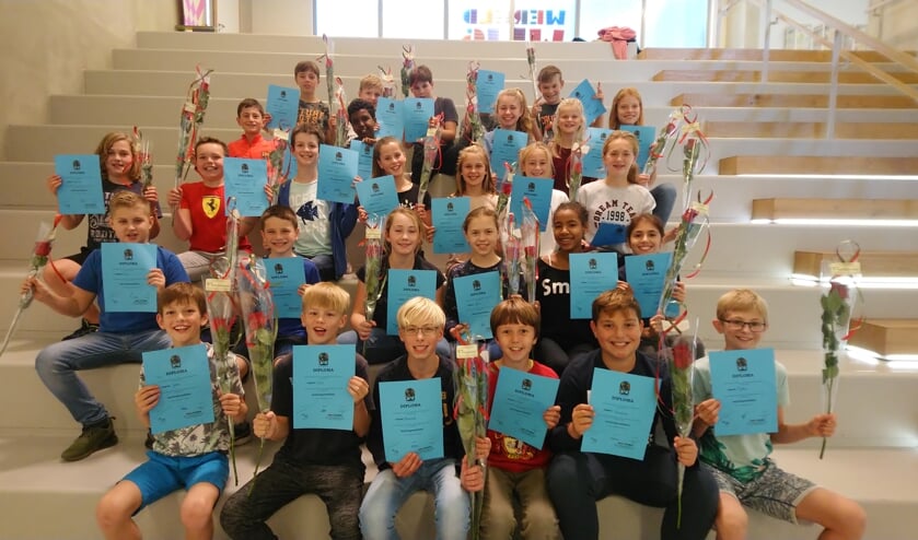 Alle kinderen van groep 8 hebben hun mediatordiploma ontvangen.