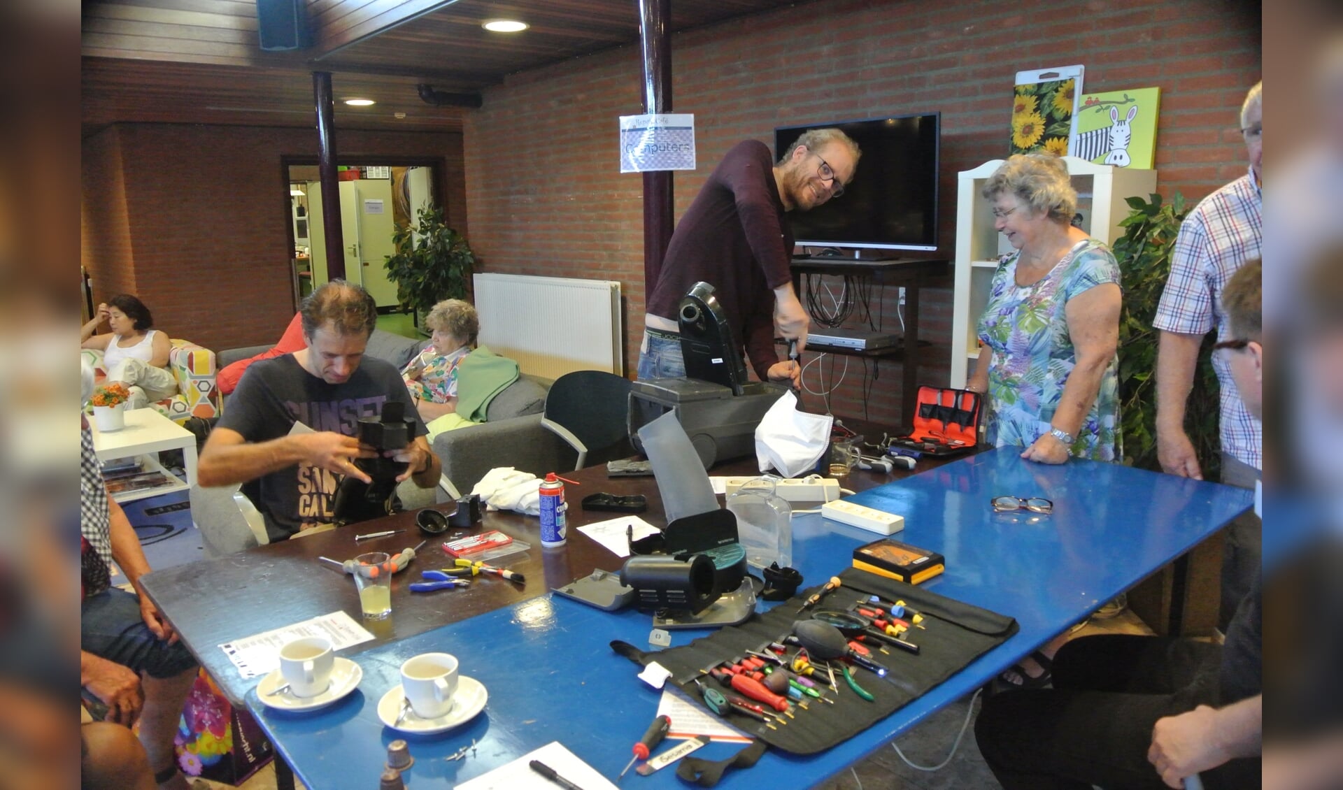 Het Repair Café wordt georganiseerd door Transition Town de Bilt in samenwerking met welzijnsorganisatie WVT.
