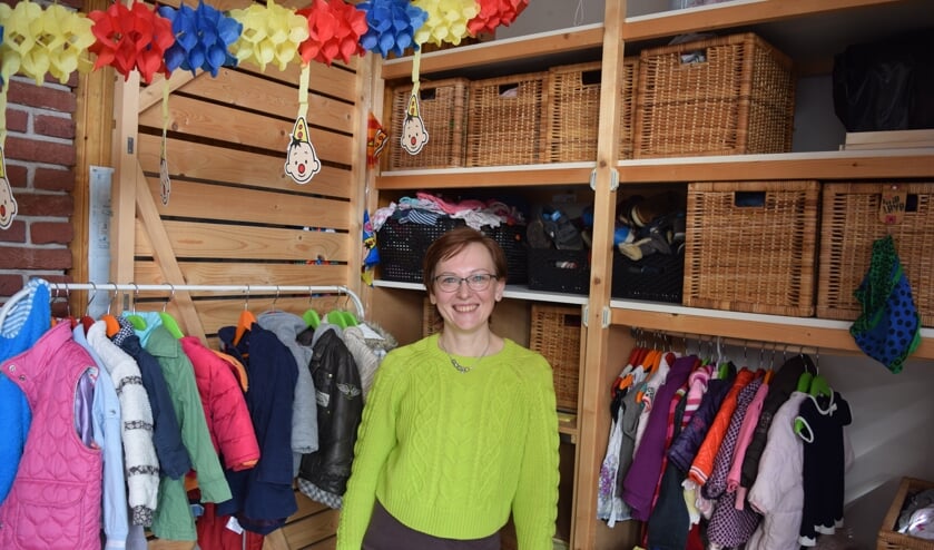 Karolina Owczarek hoopt dat veel kleding weer een goede bestemming krijgt.  
