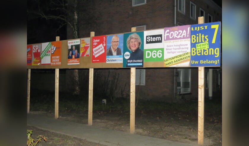 Na een intensieve campagne werden de kiezers bedankt.