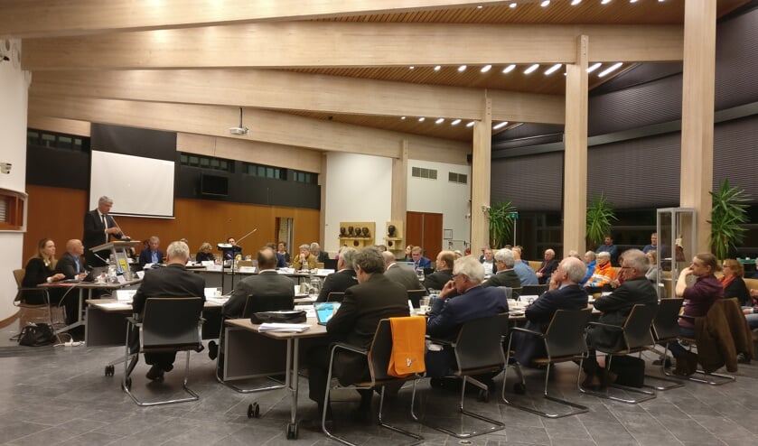 De laatste raadsvergadering voor de verkiezingen.