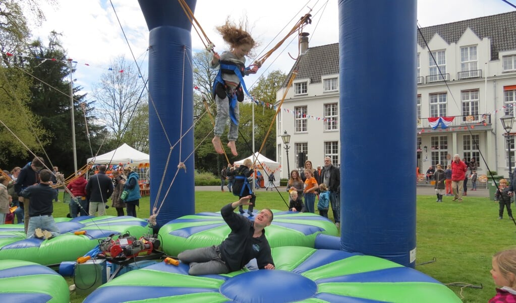  Aan het spellenfestival bij Jagtlust wordt altijd veel plezier beleefd. 