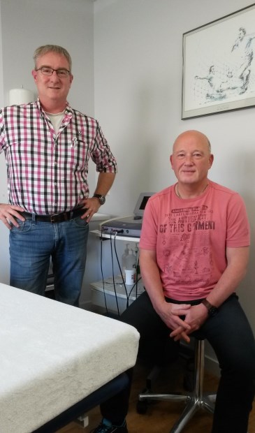 Michiel Gips en Ron van der Meijden denken dat hun gezamenlijk screeningspreekuur een meerwaarde heeft.