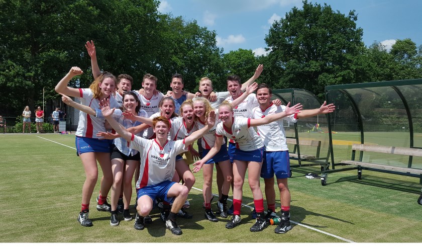 Het kampioensteam van Nova.