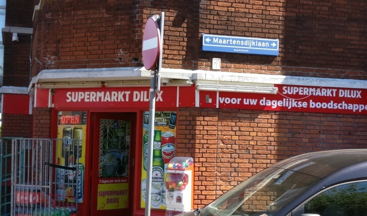 Supermarkt Dilux aan de Maartensdijklaan is 7 dagen in de week open.