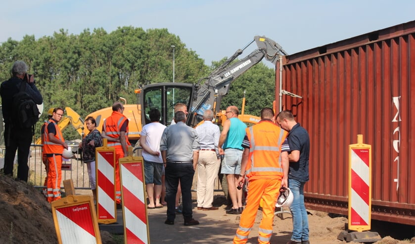 Tijdens de sloop van het de oude aansluiting Bilthoven was er de mogelijkheid om te komen kijken bij de werkzaamheden.