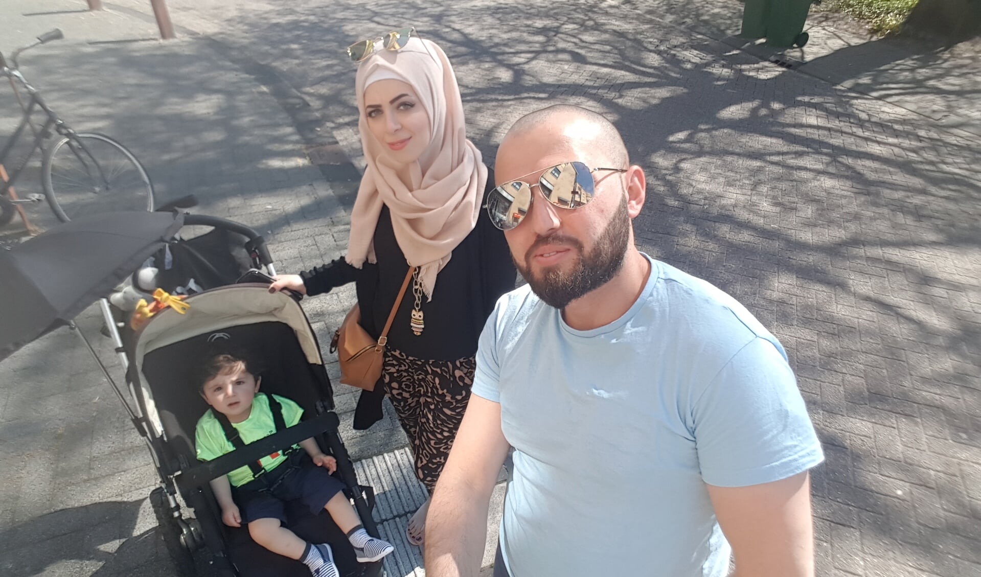 Omar Nabhan wil graag met zijn vrouw en zoon een nieuw bestaan opbouwen in Nederland.