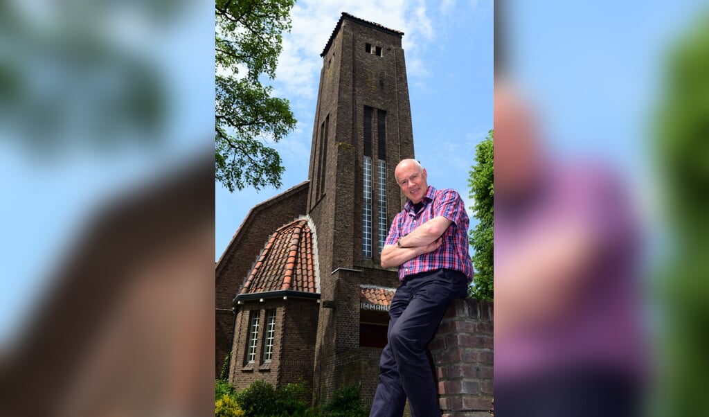 Gert Landman hoopt dat de Immanuelkerk een waardige bestemming krijgt.