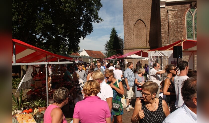 Ook in 2016 was er grote belangstelling voor de Marktdag.