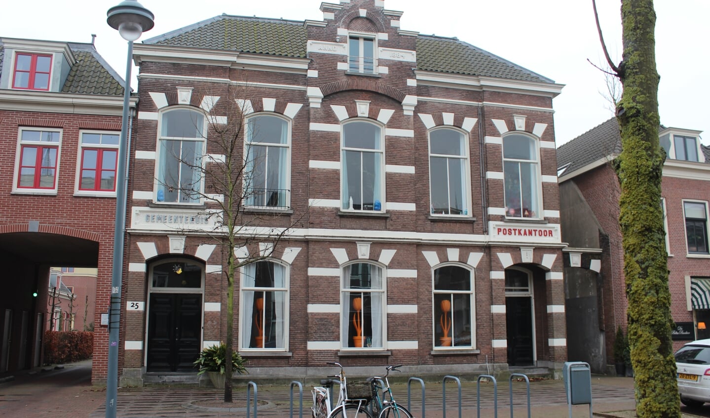 Het oude postkantoor aan de Dorpsstraat in De Bilt.
