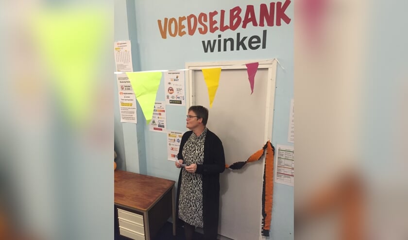 Anne Brommersma tijdens de openingsspeech.