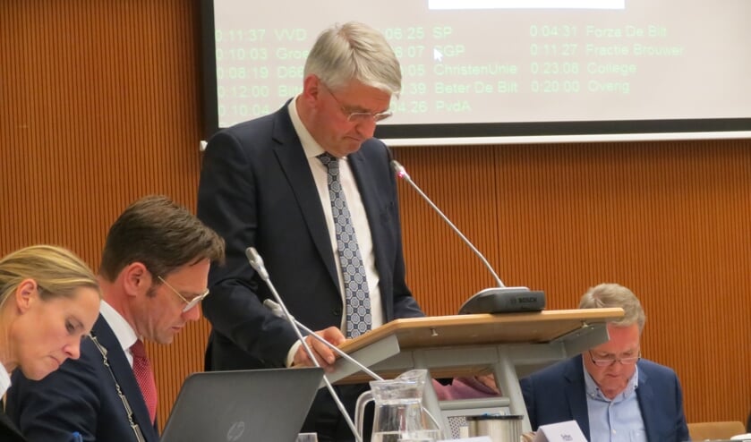 Johan Slootweg krijgt geen meerderheid voor zijn motie.