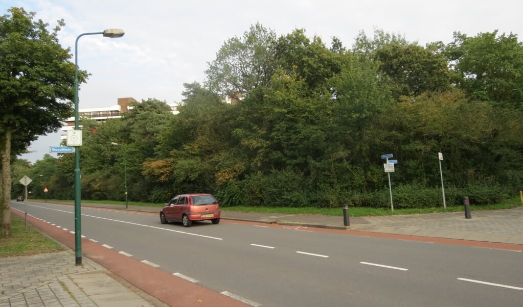 Een van de locaties waarop woningbouw mogelijk is ligt aan de Sperwerlaan in Bilthoven.