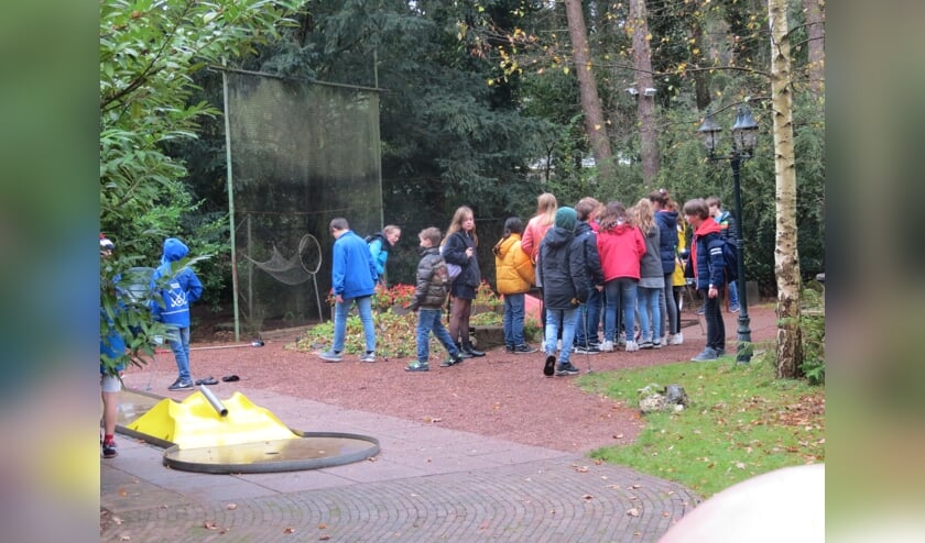 Najaars-uitje op midgetgolfbaan