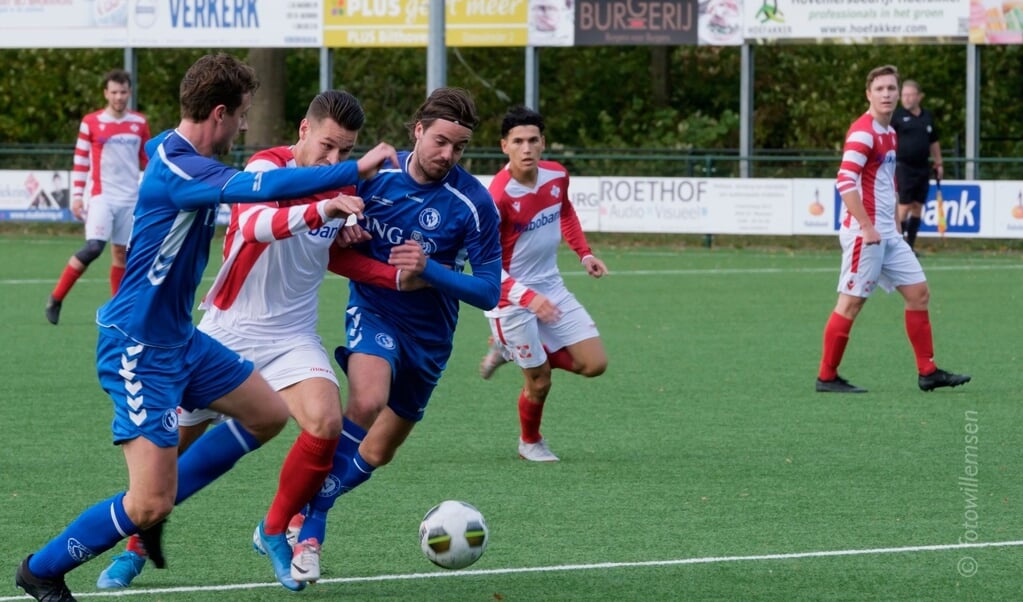 WV-HEDW gaf FC De Bilt weinig kansen voor een beter resultaat. (foto Willemsen)