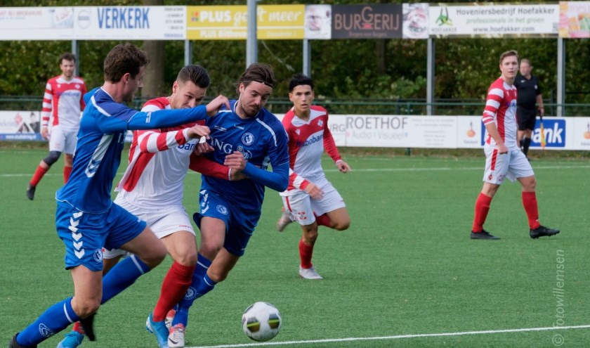 WV-HEDW gaf FC De Bilt weinig kansen voor een beter resultaat. (foto Willemsen)