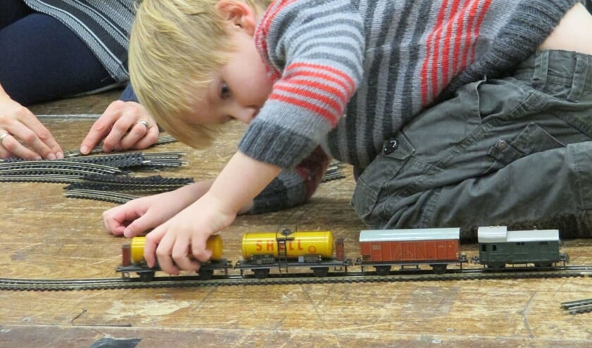 Eindeloos vermaak tijdens de Trix Express clubdag.