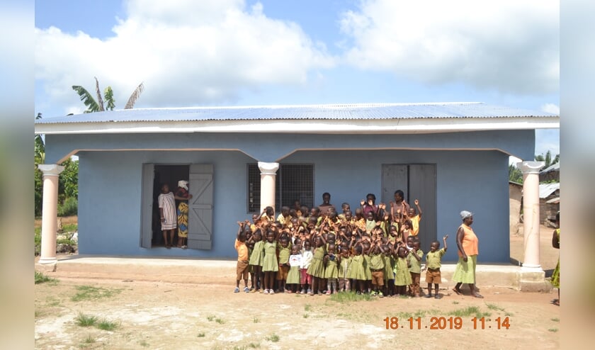 Kleuterschool Alata gereed.
