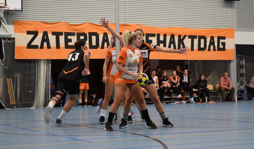In de laatste wedstrijd van 2019 wint TZ niet van het Leidense Pernix. (foto Wilma de Heer
