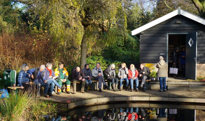 Pauze tijdens werkochtend
