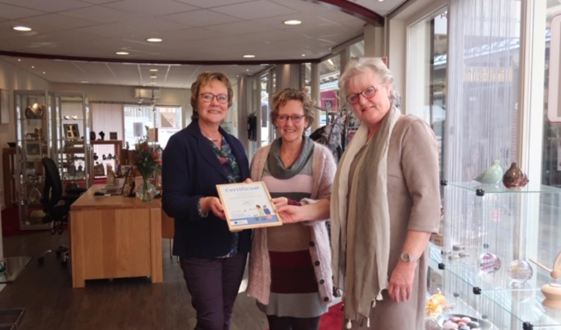 PCB Uitvaartwinkel Bilthoven is trots op het behaalde certificaat.