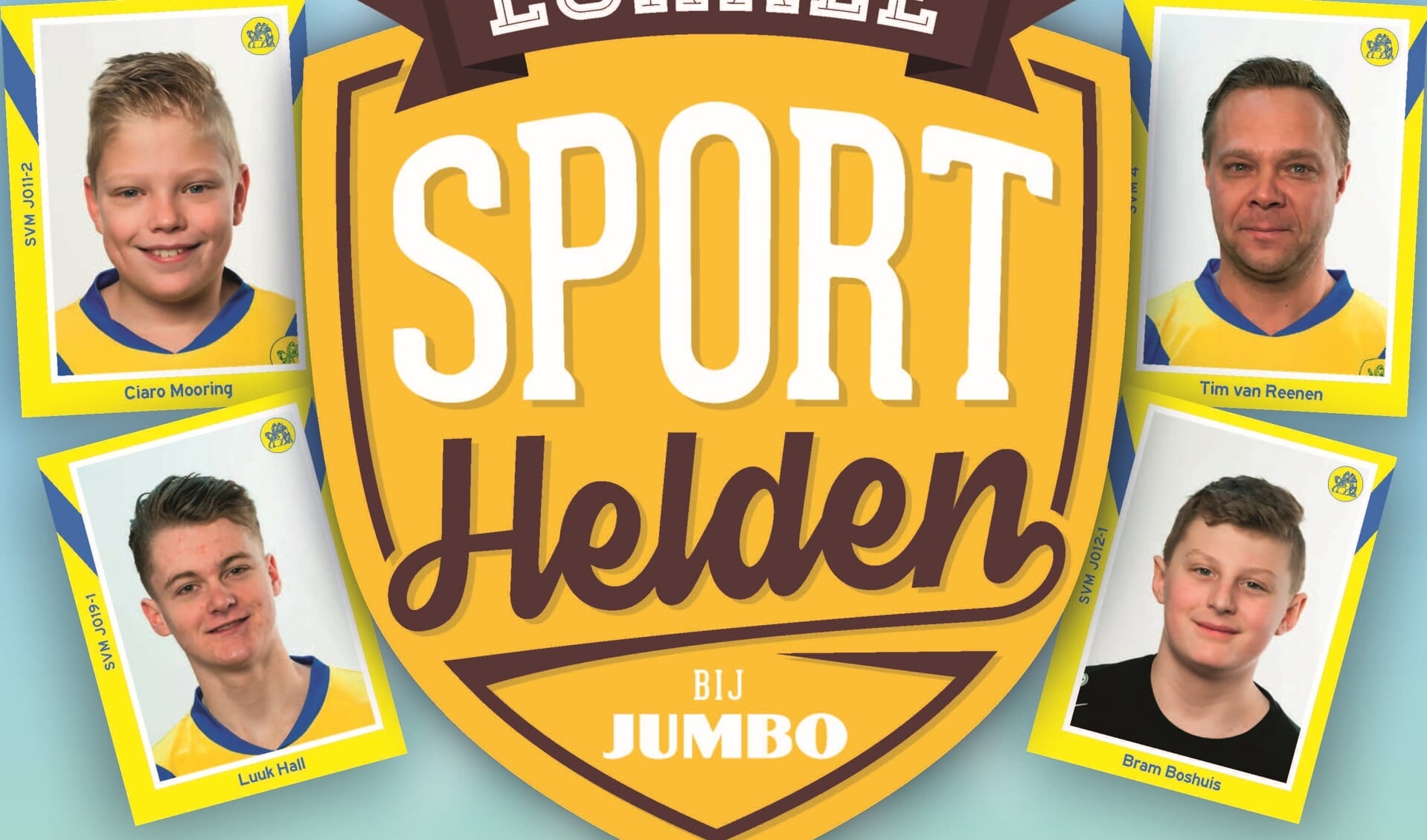 Lokale Sporthelden bij Jumbo Maartensdijk