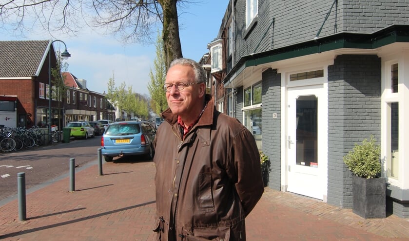 Leo Schrauwen op de voormalige plek van de kapel.