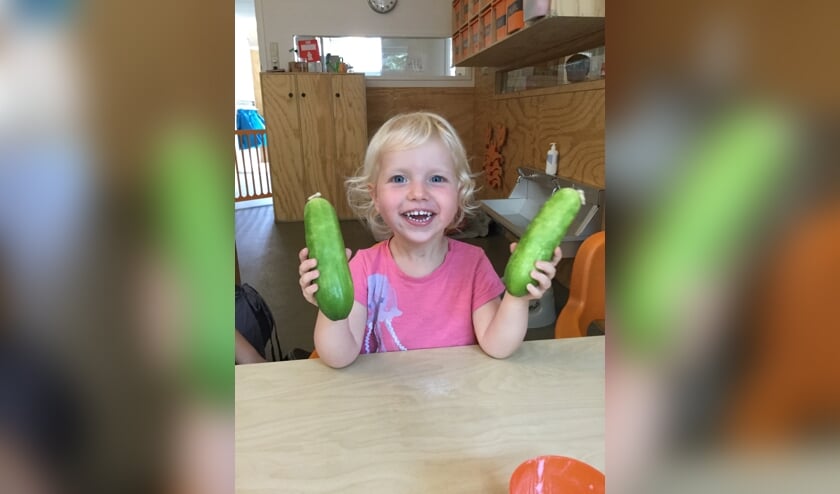 Kinderen tot vier jaar kunnen op ontdekkingsreis in de moestuin van De Melkfabriek.