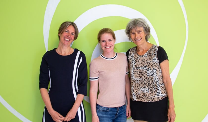 V.l.n.r. Jeanine Pothuizen, Judith Verbeek en Marieke van Nimwegen.
