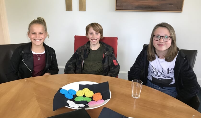 V.l.n.r. Bodile, Bram en Carmen.