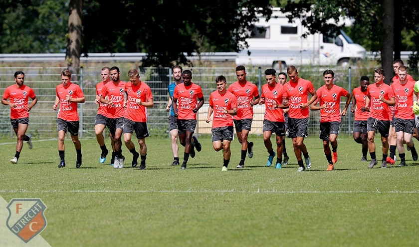 Jong FC Utrecht op bezoek