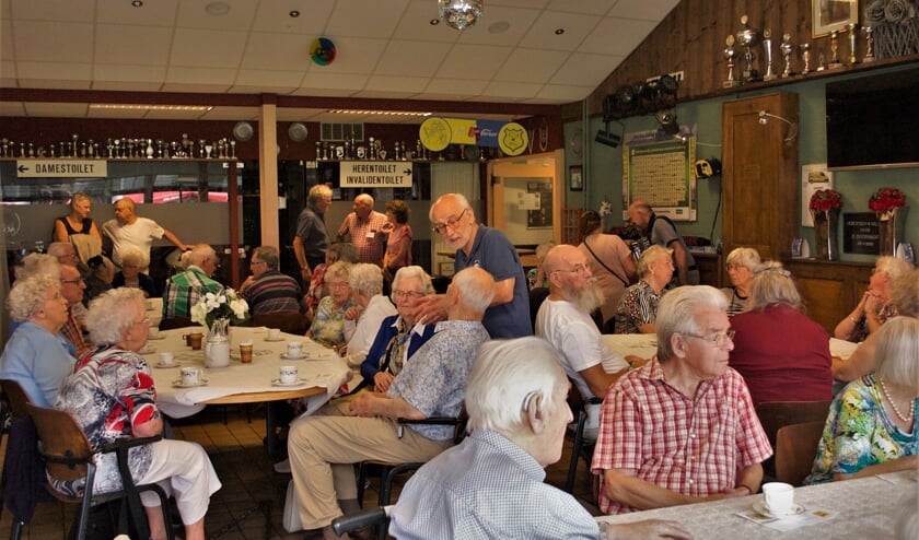 Volop genoegen in het SVM-paviljoen.