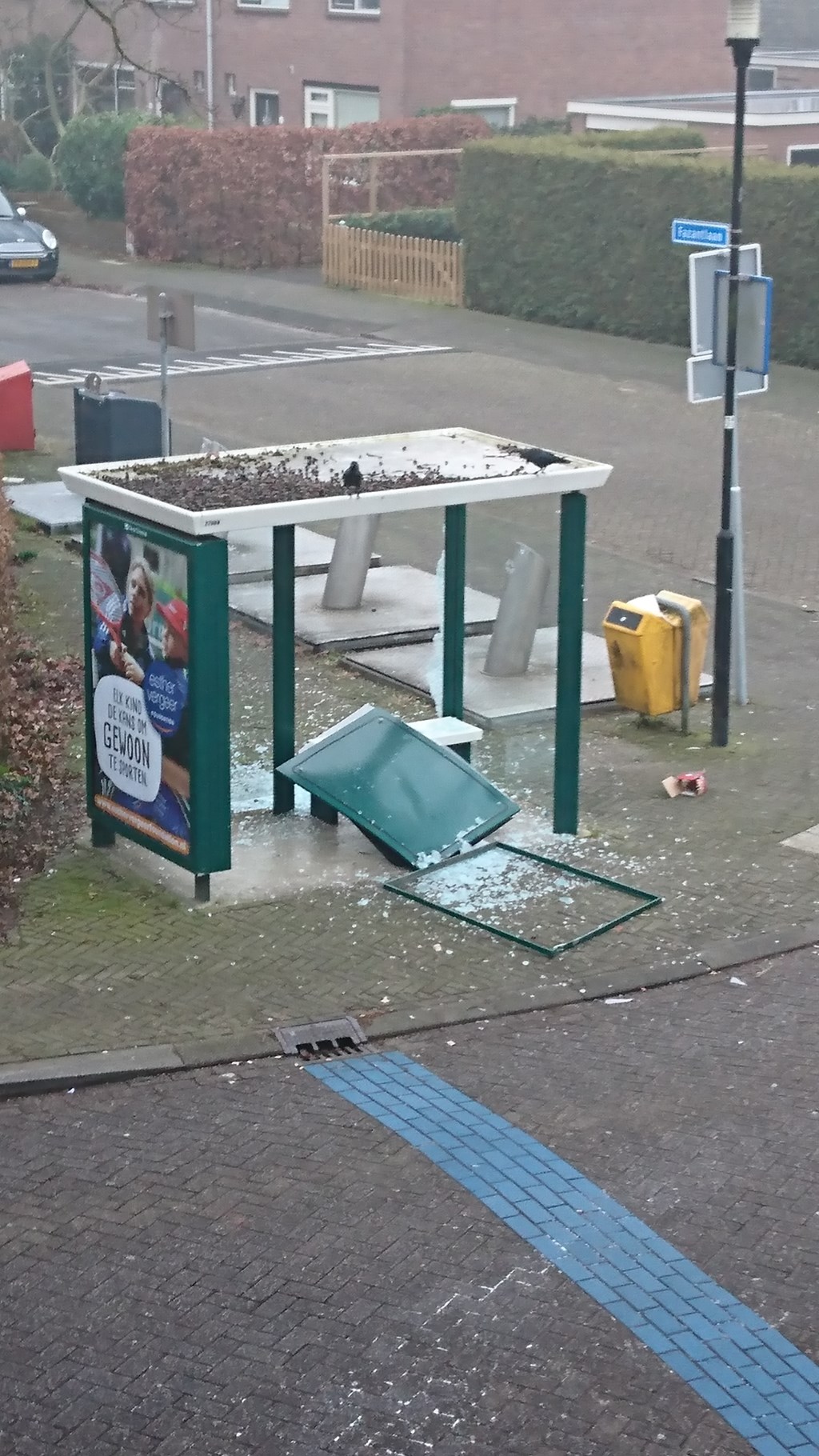 Aan al dat mooie, dat er in het Utrechtse is ontstaan, moest ik denken, toen in het vroege begin van 2020 een bewoner van een appartement aan het Maertensplein in Maartensdijk de redactie deze prent toestuurde. Enige dagen daarna werd mij de gemeentelijke reactie toegezonden: ‘Zoals elk jaar zijn we