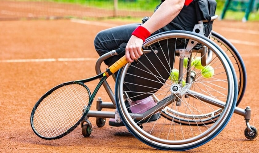Rolstoeltennis behoort tot de mogelijkheden bij Helios.