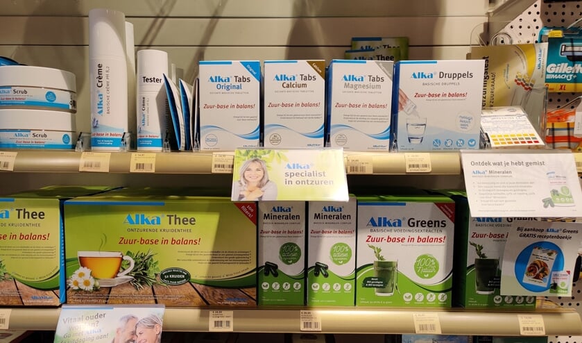 Drogisterij van Rossum heeft een uitgebreid thee assortiment op de plank.