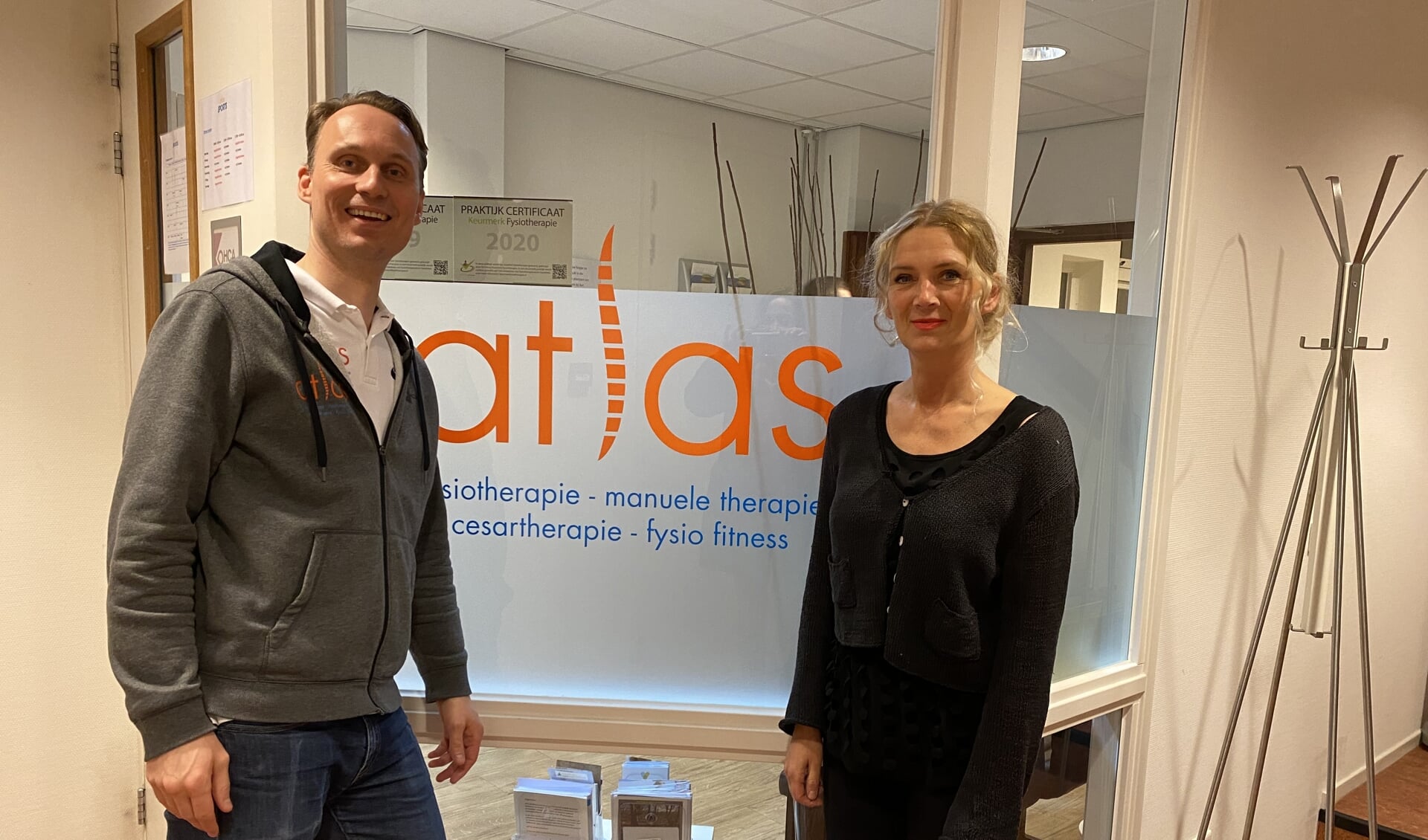 Joost van Atlas en Mirjam van Soepel & Gezond zijn een samenwerking aangegaan. 