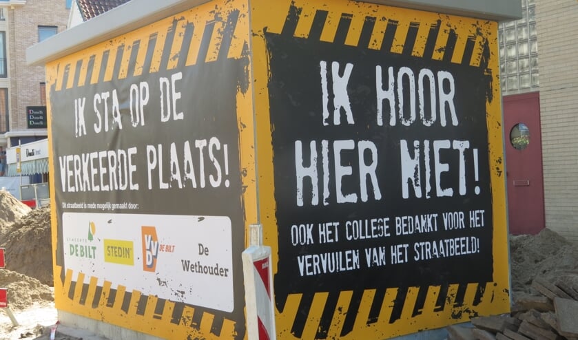 Dinsdag 19 mei werd het ongenoegen ter plaatse voor het grote publiek zichtbaar gemaakt en werden de betrokkenen binnen de Gemeente De Bilt namens de ondernemers op gepaste wijze 'bedankt'.